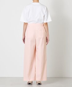 NAVE 【ReNave・セットアップ可/洗える/接触冷感/UVケア】コットンポリブロード パンツ