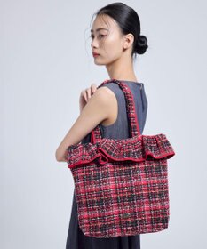 TOCCA 【TOCCA×岡崎紗絵コラボ・A4サイズ対応・一部カラー撥水】COLOR OF WAVES BAG バッグ