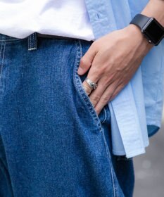 WEGO 【ユニセックス着用ITEM/手洗い可】バギーパンツ