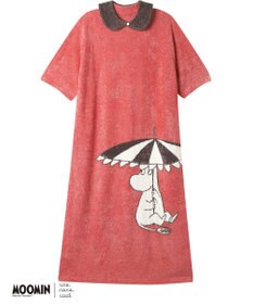 une nana cool 【ムーミン】MOOMIN × une nana ccol　なめらかふわふわワンピース