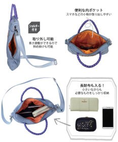 ROOTOTE 6842【フェザールー】FE.サコッシュ.ブロドゥリー-A