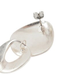 YECCA VECCA メタルプレートスイングピアス