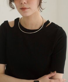 WEGO 【ANGIE VINTAGE】アシンメトリーカットアウトトップス