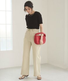 WEGO 【ANGIE VINTAGE】アシンメトリーカットアウトトップス