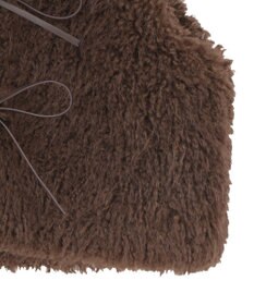 earth music&ecology フェイクファーショートジレ