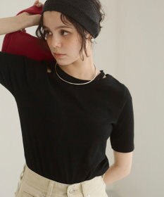 WEGO 【ANGIE VINTAGE】アシンメトリーカットアウトトップス