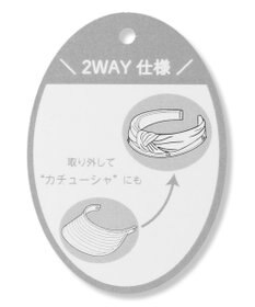 TOCCA RIBBON KNOT 2WAY SUNVISOR サンバイザー＆カチューシャ