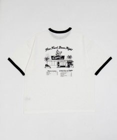 WEGO ワンポイント刺繍リンガーT（SS）