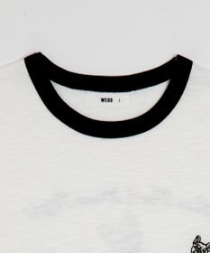 WEGO ワンポイント刺繍リンガーT（SS）