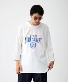 J.PRESS YORK STREET 【UNISEX】センターアーチロゴTシャツ