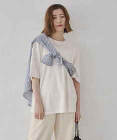 WEGO 【ユニセックス着用ITEM/SMLサイズ展開】コットンクルーネックT（SS）