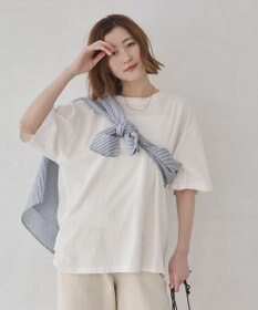 WEGO 【ユニセックス着用ITEM/SMLサイズ展開】コットンクルーネックT（SS）