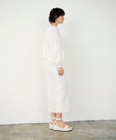 GRACE CONTINENTAL ラッセルメッシュスカート