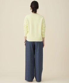 自由区 L 【セットアップ対応】ソフトリネンダンガリーワイド パンツ