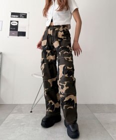 WEGO 【MLサイズ展開】ハイカットベルト厚底スニーカー