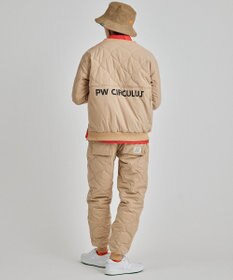 PW CIRCULUS 【MEN】ひょうたんキルト中綿ワイドジョガーパンツ