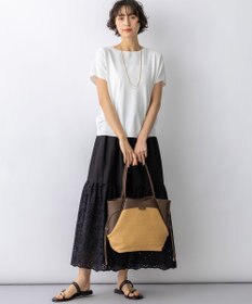 23区 【先行予約】カットワークエンブロイダリー スカート