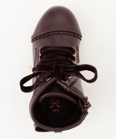 ANY KIDS 編み上げ ブーツ