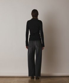 GRACE CONTINENTAL ビジューリブニットトップ