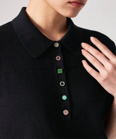 Paul Smith ラッキーチャームボタン ニットポロシャツ