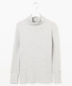 自由区 L 【洗える】ベアテレコボトルネック カットソー