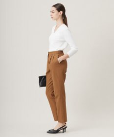 ICB 【洗える】 シンセティックフルニードル Vネックプルオーバー