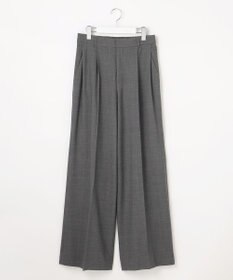 自由区 【SHIHOさん着用】ソフトウールブレンドワイド パンツ