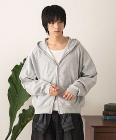 WEGO ショートZIPパーカー