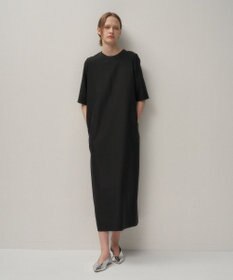 ATON WOOL CUPRA | ハーフスリーブドレス