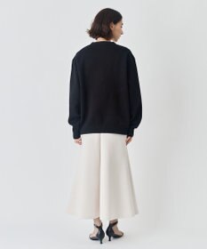 UNFILO MENS 【男女兼用/新色追加】スウェットライク ニットカーディガン [24年秋冬商品]