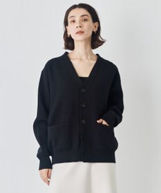 UNFILO MENS 【男女兼用/新色追加】スウェットライク ニットカーディガン [24年秋冬商品]