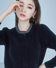 TOCCA MIDNIGHT VELVET ニットジャケット