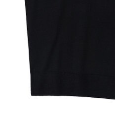 JOSEPH 【洗える】スーパーファインコットンシルク　ラウンドネックニット