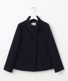 ANY SIS S 【低身長企画】ファインウールモッサスタンド ショート コート