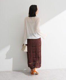 Green Parks クロシェニットスカート