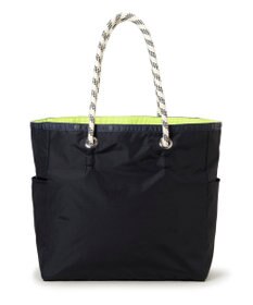 LeSportsac ML 2 WAY TOTE /2ウェイディープシーブルー/ライム