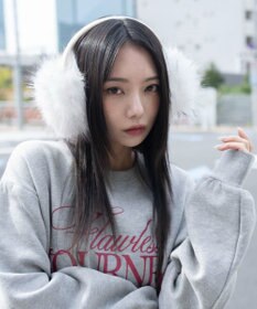 WEGO ボリュームMIXファーイヤーマフ