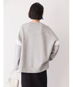 AMERICAN HOLIC 異素材ショルダー切り替えスウェット2