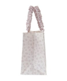 Maison de FLEUR リボンレオパードギャザーハンドルスクエアトート