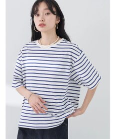 earth music&ecology ＢＯＸシルエットＴ（汗じみ防止）