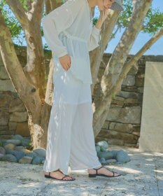 OP／FILA 【Ocean Pacific】ストレートシルエットロングパンツ