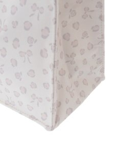 Maison de FLEUR リボンレオパードギャザーハンドルスクエアトート