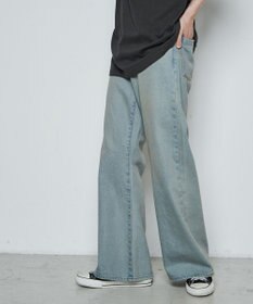 WEGO ルーズフィットフレアパンツ