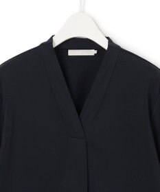 ICB 【洗える】 ウォームジャージー Vネックカットソー