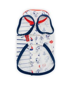 PET PARADISE スヌーピー 背中開き タンクトップ 《マリン柄》  中型犬 大型犬