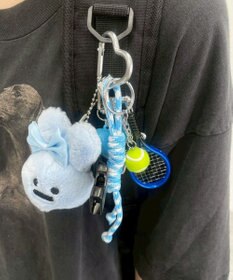 WEGO リボンウサギセットキーホルダー