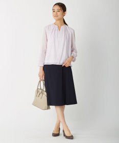 J.PRESS LADIES 【制菌加工・UVカット】アルファクロスジャージー スカート