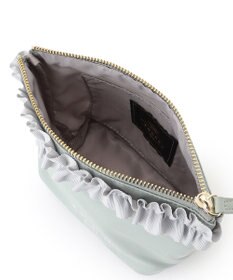 TOCCA 【撥水】FRILL GARLAND NYLON POUCH ポーチ