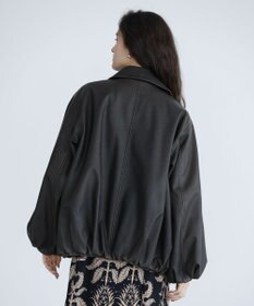 Green Parks ■ＥＳＣＡＲ　フェイクレザーバルーンブルゾン