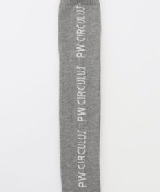 PW CIRCULUS 【WOMEN】【土踏まずをサポート】ロゴ ニーハイ ソックス